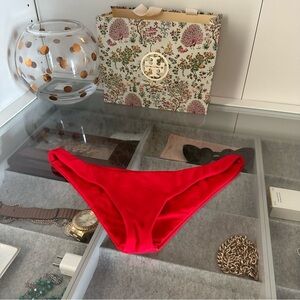 Frankie’s Bikinis Harley Seamless Red Low Rise Bottom